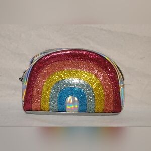 gliter rainbow purse crossbody